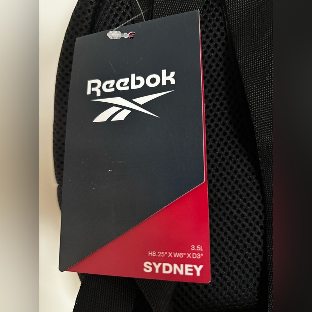 New! Reebok mini black backpack - Sydney - Picture 3 of 4